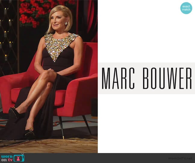 Marc Bouwer Custom Dress worn by Sonja Morgan on The Real Housewives of New York City
