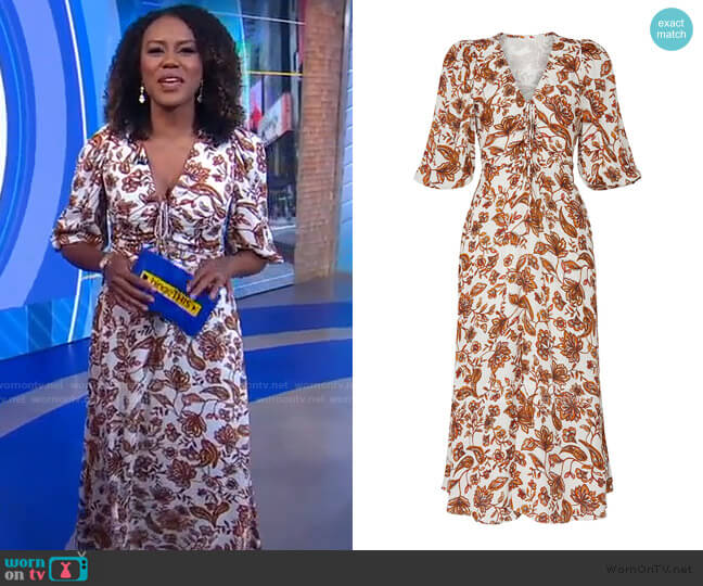 Nicholas Danielle Dress worn by Janai Norman on Good Morning America