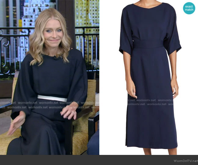 Rachel Comey Lyss Dress worn by Kelly Ripa on Live with Kelly and Mark