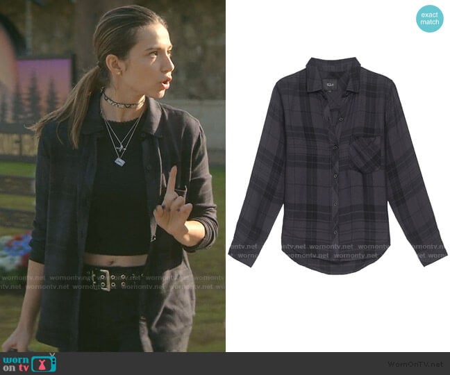 Rails Hunter Shirt worn by Blair Wesley (Anjelica Bette Fellini) on Teenage Bounty Hunters