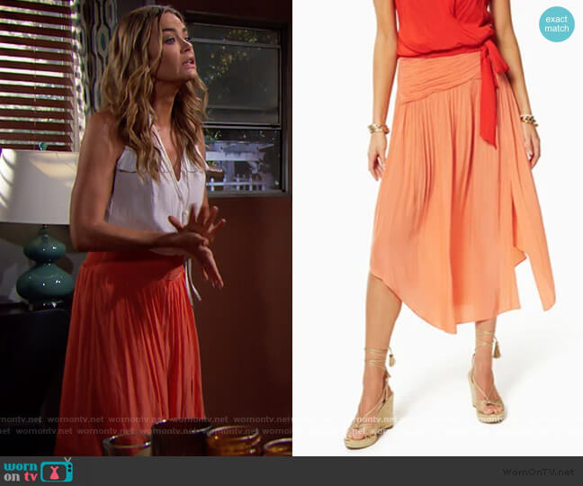 Ramy Brook Jessy Skirt worn by Shauna Fulton (Denise Richards) on The Bold and the Beautiful