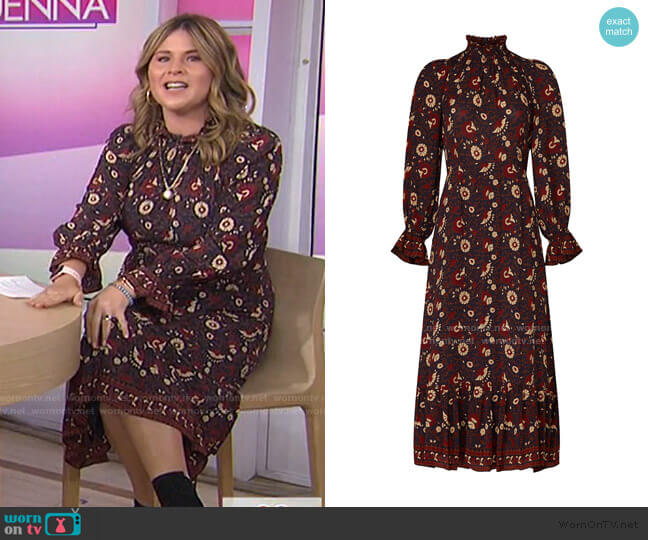 Sea Frankie Dress worn by Jenna Bush Hager on Today