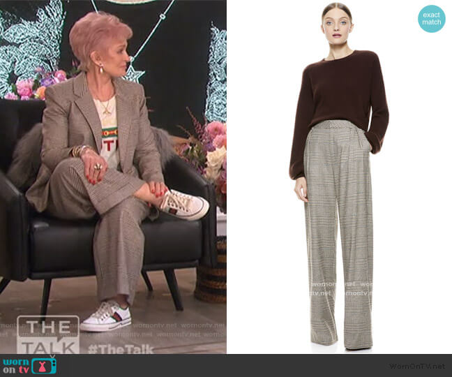 Alice + Olivia Eric Pants worn by Sharon Osbourne on The Talk