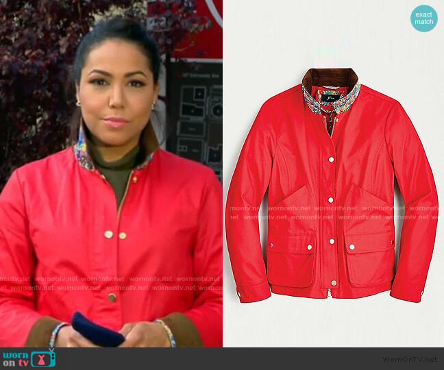J. Crew Barn Jacket worn by Stephanie Ramos on Good Morning America