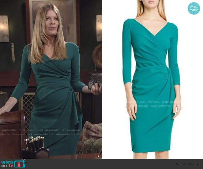 Chiara Boni La Petite Robe Charisse Dress worn by Phyllis Summers (Michelle Stafford) on The Young and the Restless