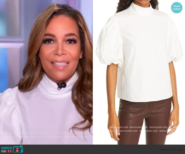 Frame Margot Top worn by Sunny Hostin on The View