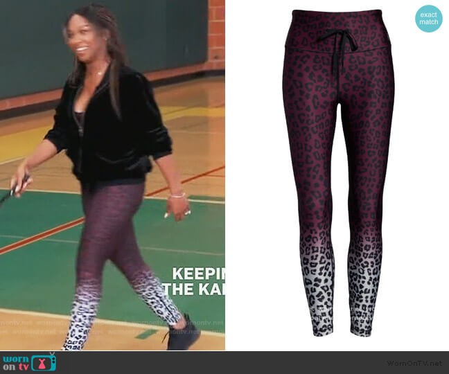Good American The Cinched Waist Ombre Leggings