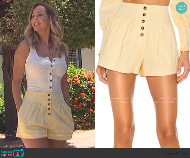 Camila Coelho Hermosa Short worn by Clare Crawley on The Bachelorette