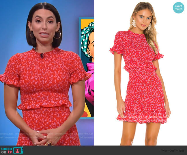 Likely Faye Dress worn by Jade Catta-Preta (Jade Catta-Preta) on The Soup