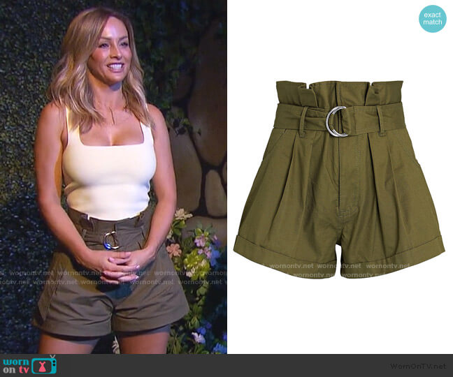 Marissa Webb Dixon Twill Paperbag Shorts worn by Clare Crawley on The Bachelorette