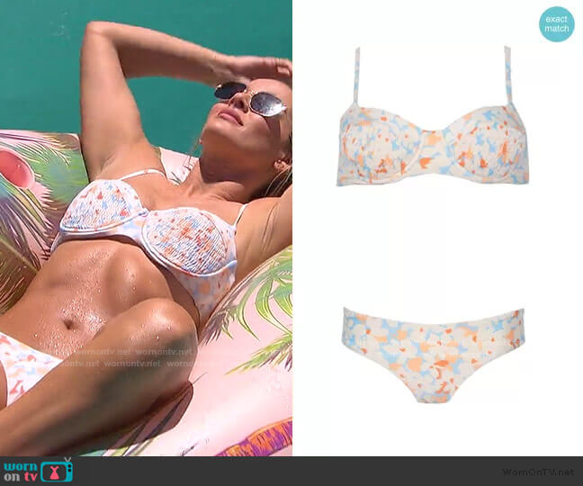 L Space Marley Bikini Top worn by Clare Crawley on The Bachelorette