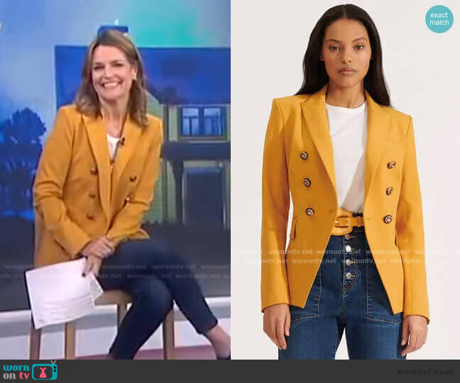 Veronica Beard Miller Dickey Jacket worn by Savannah Guthrie on Today
