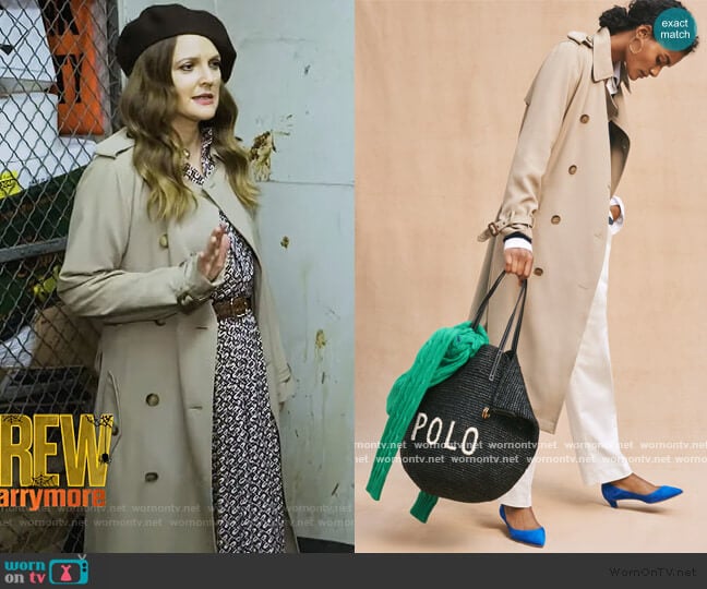 Ralph Lauren 2019 Spring Collection worn by Drew Barrymore on The Drew Barrymore Show