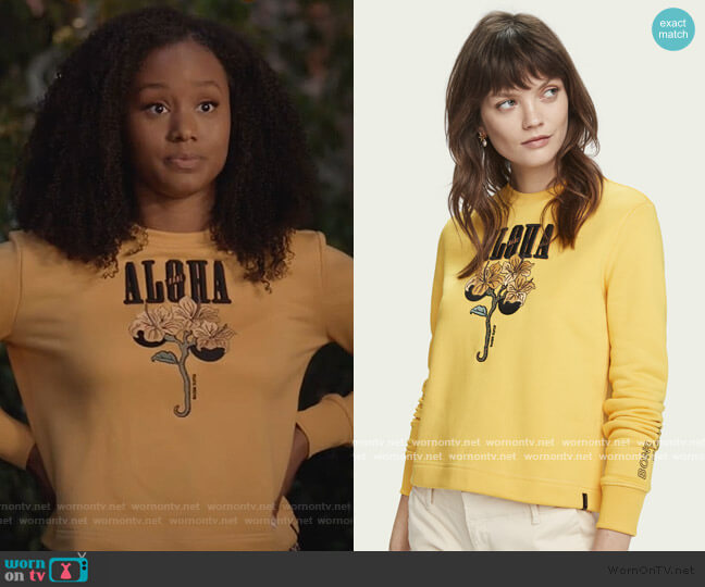 Scotch and Soda Aloha Sweatshirt
