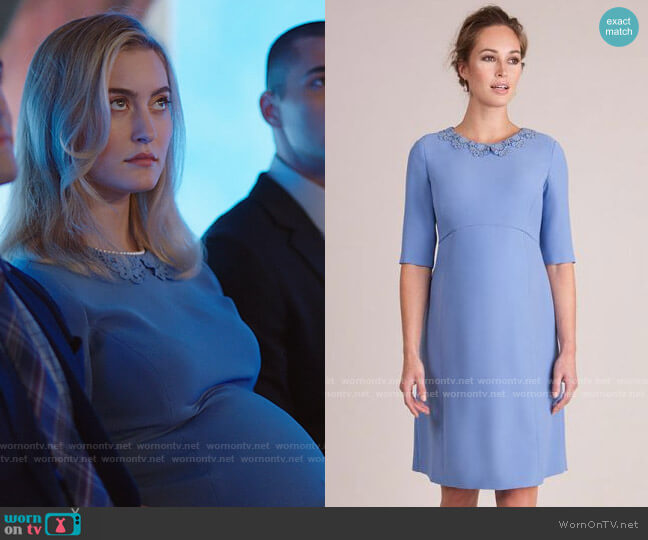 Seraphine Juliet Dress worn by Becky Monreaux (Olivia Macklin) on Filthy Rich
