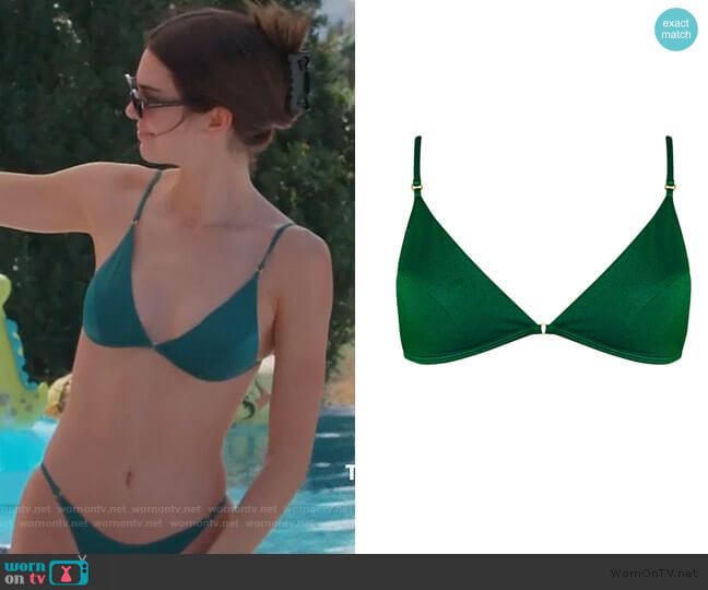 Sommer Swim Bralette Bikini Top worn by Kendall Jenner on Keeping Up with the Kardashians