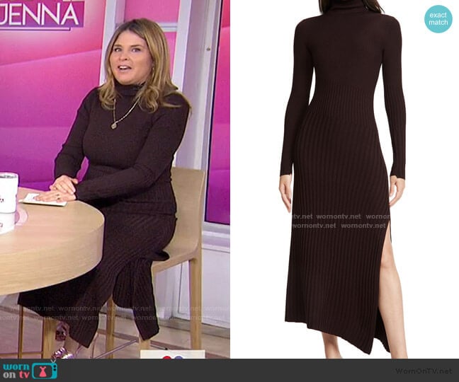 A.L.C. Emmy Dress worn by Jenna Bush Hager on Today