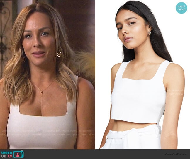A.L.C. Vicky Top worn by Clare Crawley on The Bachelorette