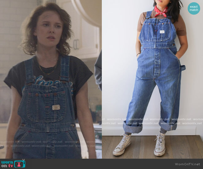 Big Mac Workwear Vintage Overalls worn by Jamie (Amelia Eve) on The Haunting of Bly Manor