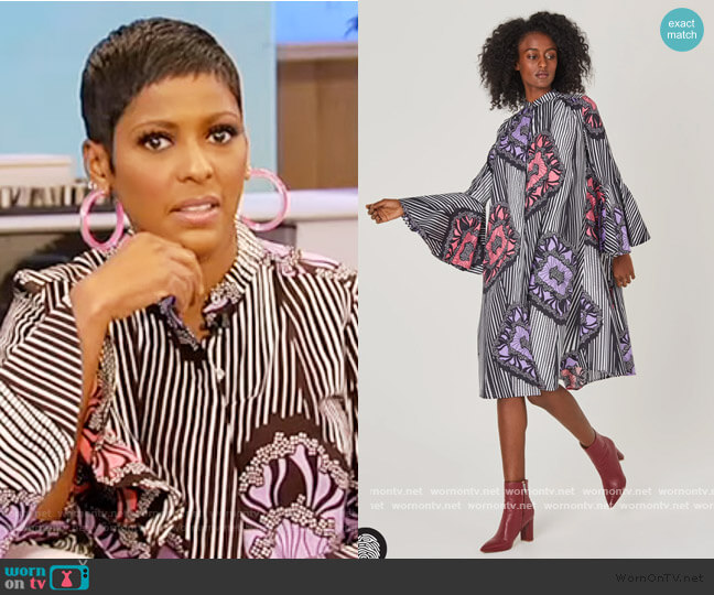 Demestik Viv Dress / Paris worn by Tamron Hall on Tamron Hall Show