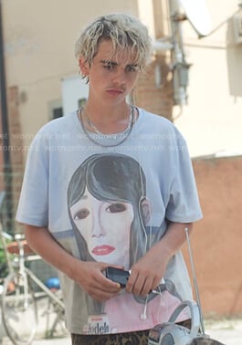 Fraser’s girl print tee on We Are Who We Are
