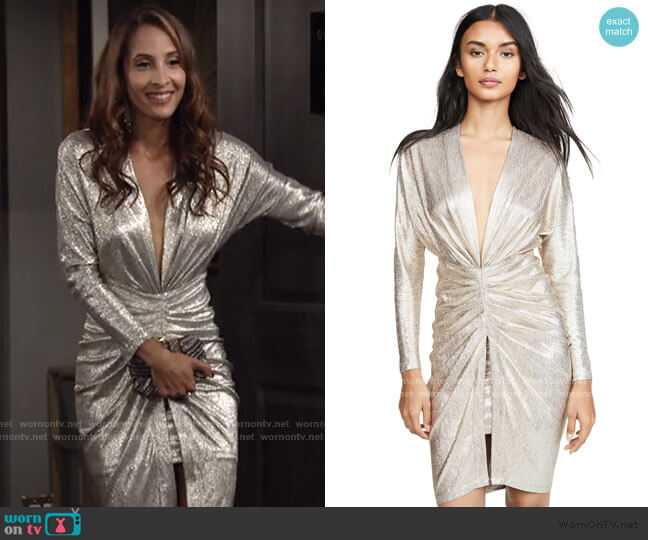 Iro Cilty Dress worn by Lily Winters (Christel Khalil) on The Young and the Restless