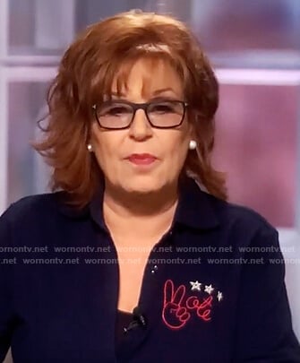 Joy’s blue Vote shirt on The View