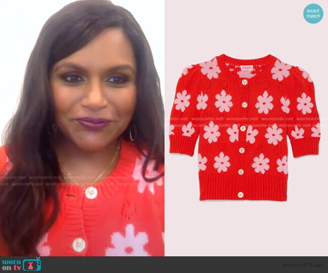 Kate Spade Marker Floral Cardigan
