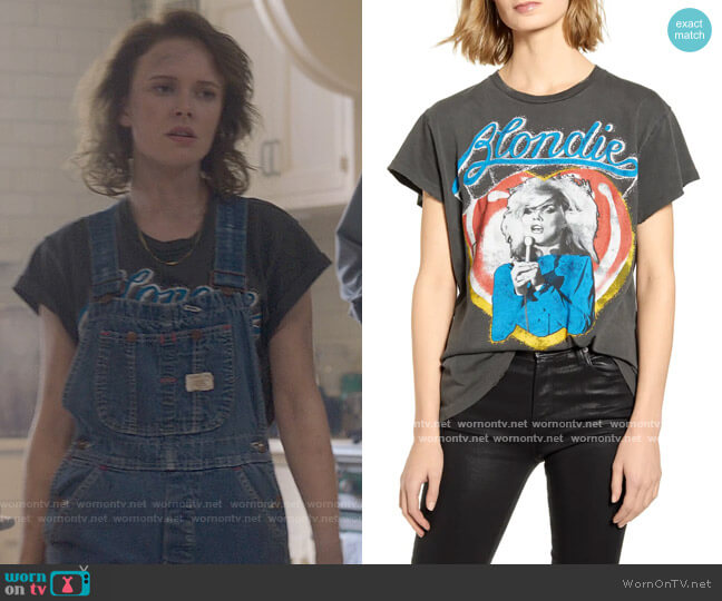 Madeworn Blondie Graphic Tee worn by Jamie (Amelia Eve) on The Haunting of Bly Manor