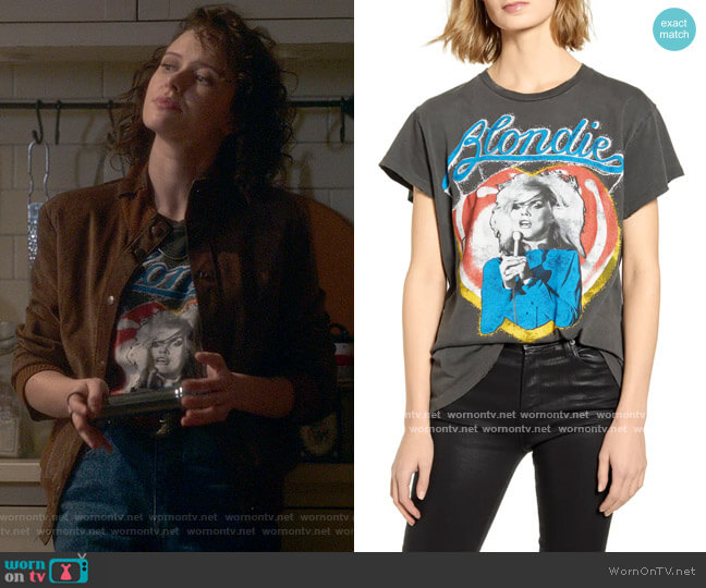 Madeworn Blondie Graphic Tee worn by Jamie (Amelia Eve) on The Haunting of Bly Manor