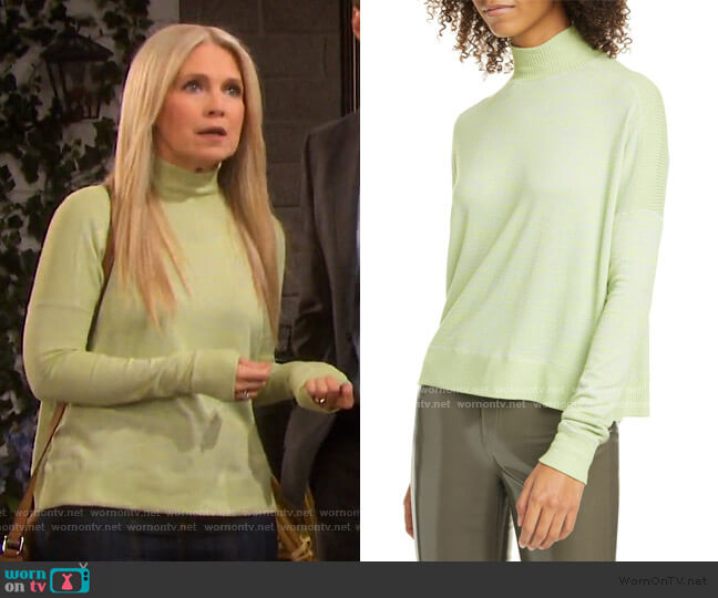 Rag & Bone Avryl Turtleneck Sweater worn by Jennifer Horton (Melissa Reeves) on Days of our Lives