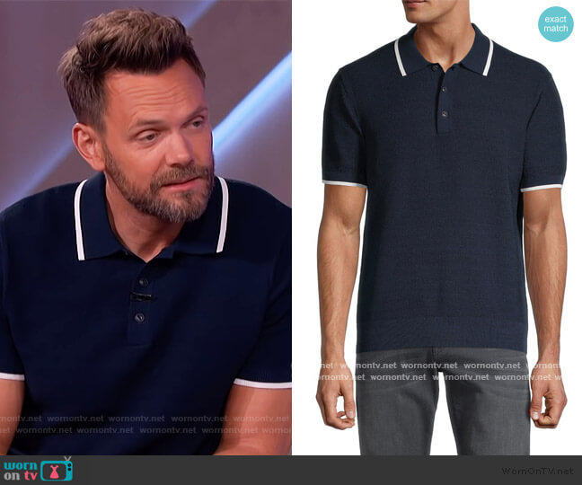 Rag and Bone Edmond Cotton-Blend Polo