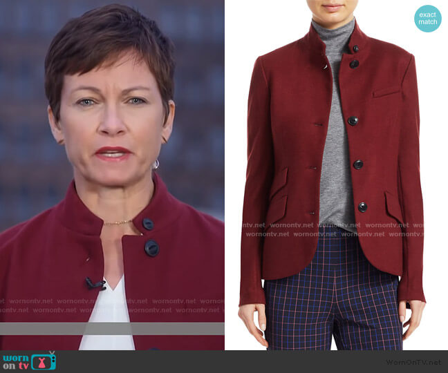 Rag & Bone Slade Wool Blazer worn by Stephanie Gosk on Today