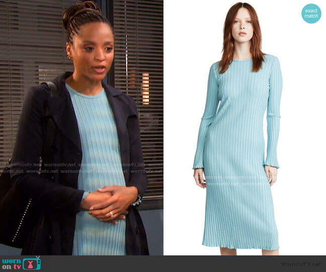 Simon Miller Rib Wells Dress worn by Lani Price (Sal Stowers) on Days of our Lives
