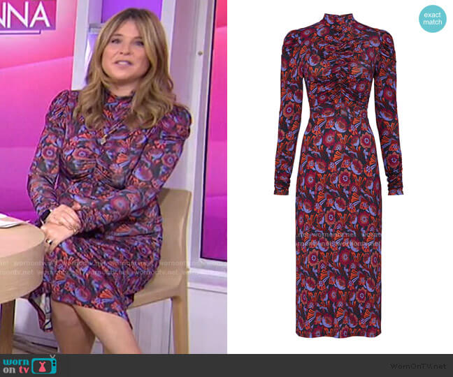 Tanya Taylor Zoe Dress worn by Jenna Bush Hager on Today