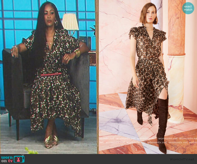 Ulla Johnson Sofia Skirt worn by Eve on The Talk