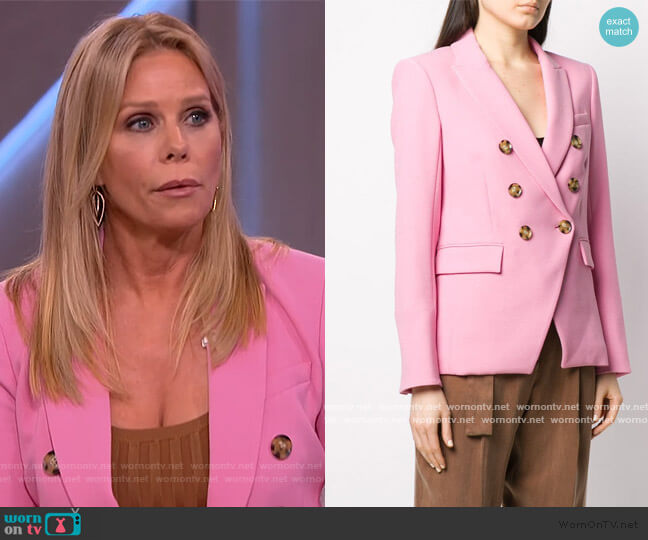 Veronica Beard long sleeve double-breasted blazer