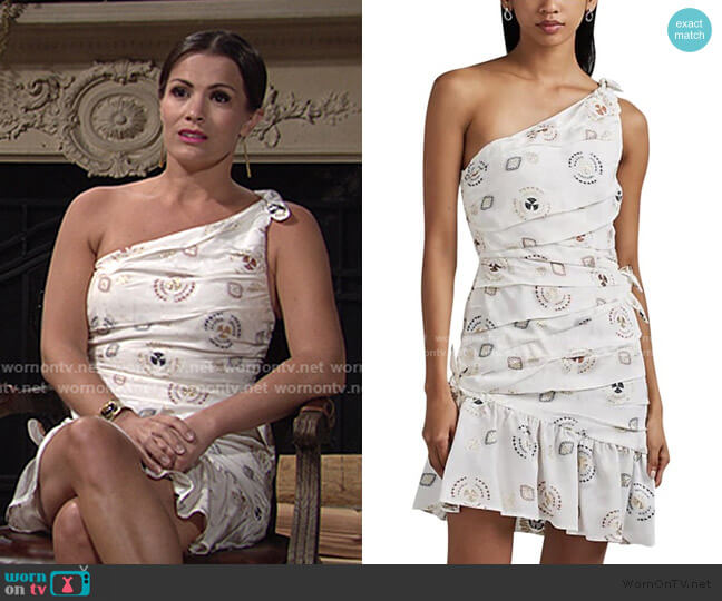 A.L.C. Lahiri Dress worn by Chelsea Lawson (Melissa Claire Egan) on The Young and the Restless