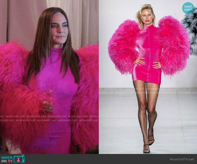 Christian Cowan Spring 2020 Collection worn by Meredith Marks on The Real Housewives of Salt Lake City