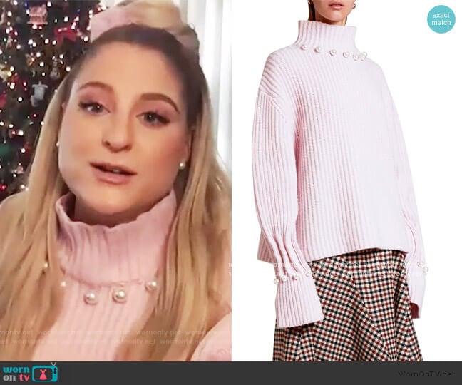 JW Anderson Wool-Cashmere Turtleneck Sweater