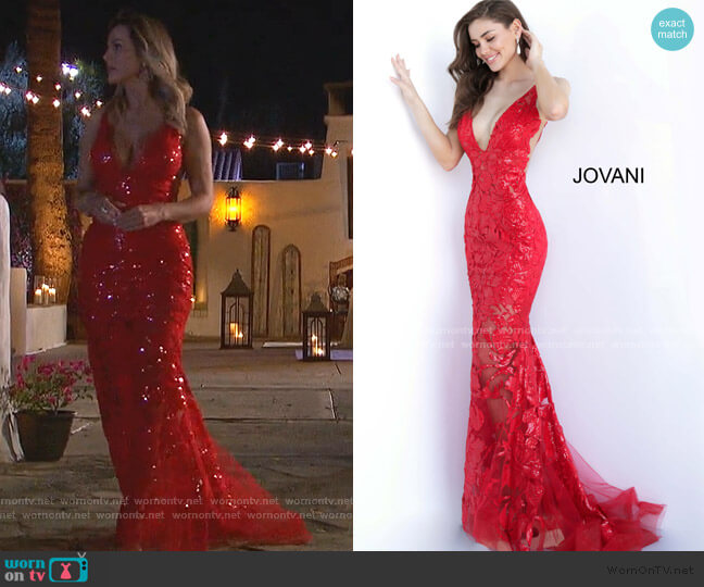 Jovani 60283 Dress worn by Clare Crawley on The Bachelorette