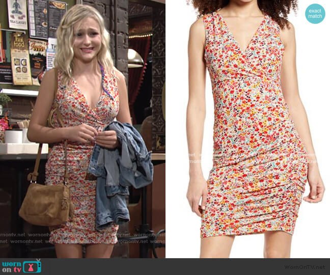 Leith Floral Dress worn by Faith Newman (Alyvia Alyn Lind) on The Young and the Restless