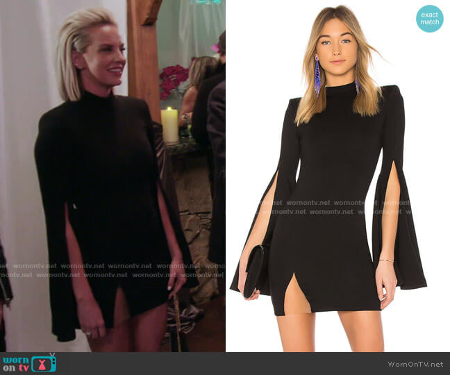 Revolve x Michael Costello Mr. Gibson Mini Dress worn by Whitney Rose on The Real Housewives of Salt Lake City