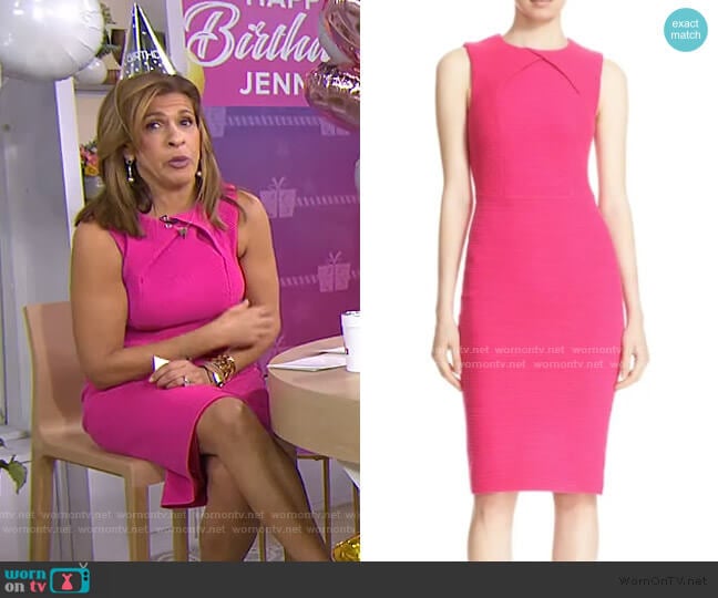 Ted Baker Tarala Dress worn by Hoda Kotb on Today