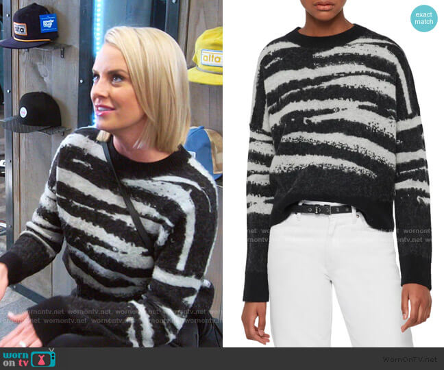 All Saints Ture Crewneck Sweater worn by Whitney Rose on The Real Housewives of Salt Lake City