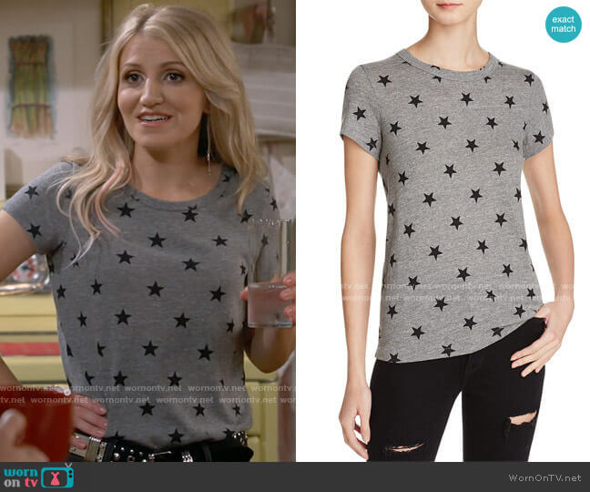 Alternative Ideal Star Print Tee worn by Gina Dabrowski (Annaleigh Ashford) on B Positive