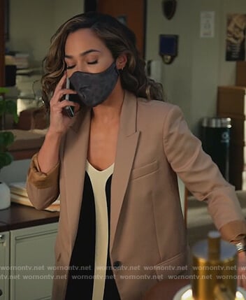 Emily’s beige blazer on All Rise