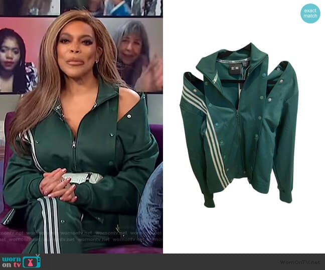 Ivy Park Adidas Track Jacket worn by Wendy Williams on The Wendy Williams Show