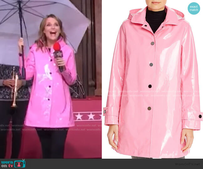 Jane Post Princess Slicker Coat worn by Savannah Guthrie on Today