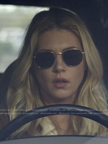 Jenny’s sunglasses on Big Sky